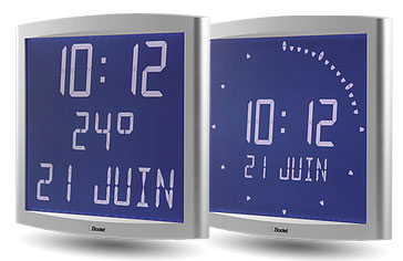 LCD Digital Clocks - Opalys Range