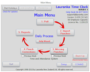 Lauranka Time Clock Software 01