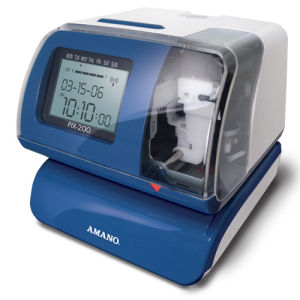 Amano PIX-200 Electronic Time Recorder / Stamp
